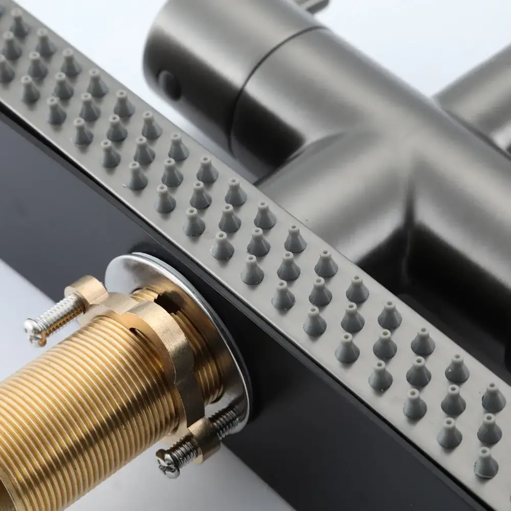 SQ-1047627_6 Смеситель для кухни GAPPO G4098-9, с водопадом, гибкий излив, оружейная сталь