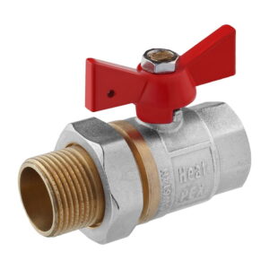 Кран с американкой STA Premium 1″ ВН прямой, латунь (CV016512)