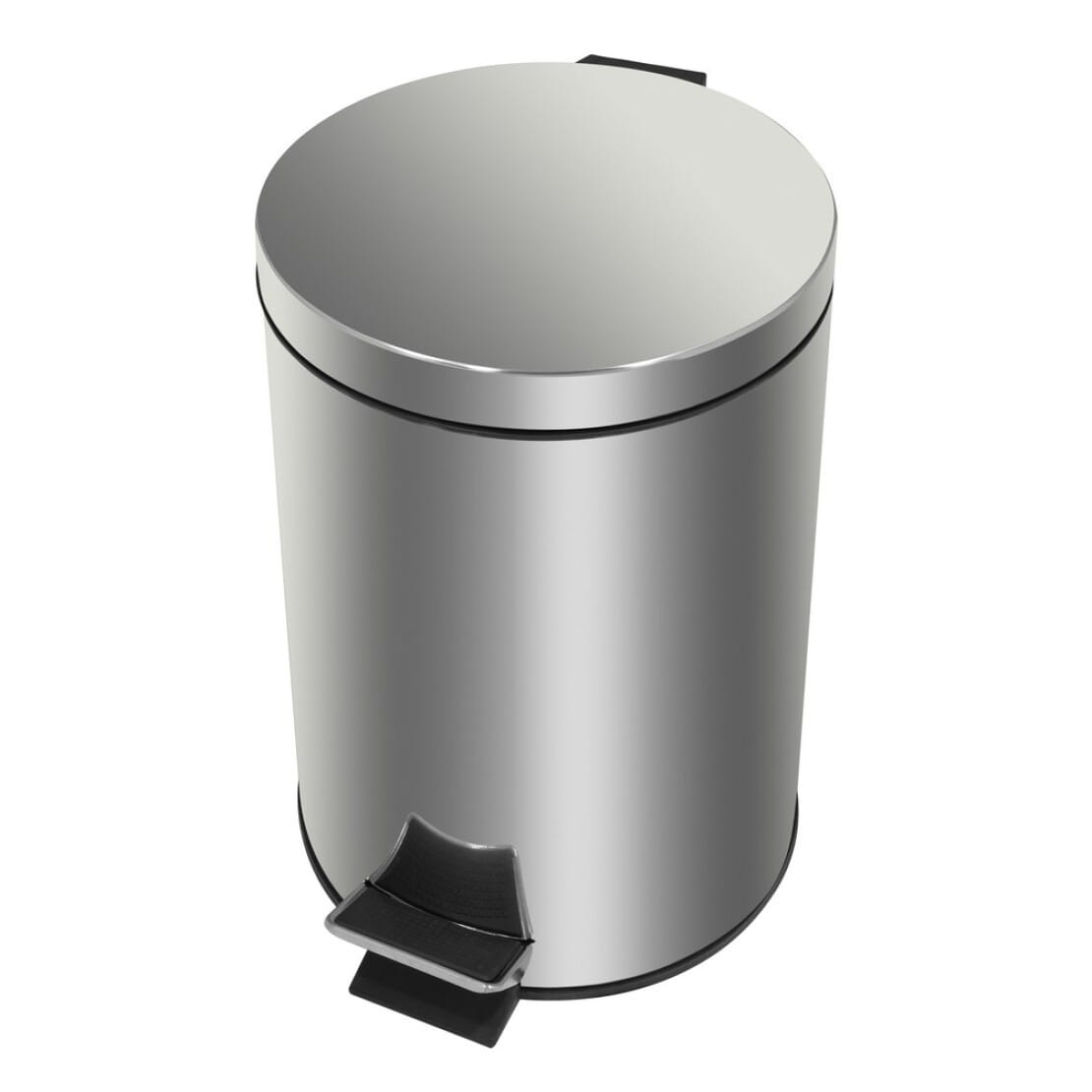 SVR-CV022923 Ведро для мусора Kroner KRM Rizze - ACE413 8 л с педалью, хром