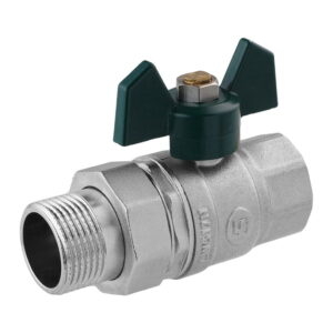 Кран с американкой STA LB 1″ ВН угловой, латунь (CV023774)