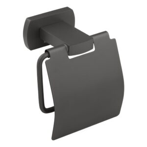 Держатель для туалетной бумаги Kroner KRP Graz - GRP95607 цинк, графит матовый