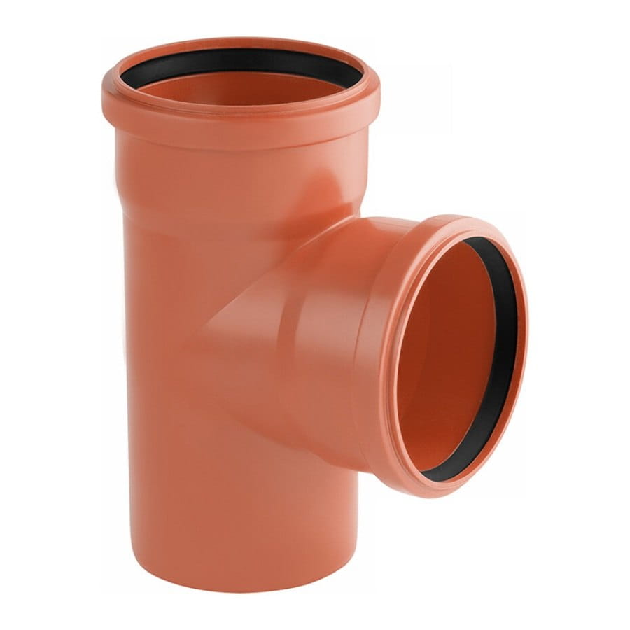 SVR-CV029134_1 Тройник наружной канализации Rozma 110х110мм 90° (CV029134)