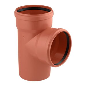 Тройник наружной канализации Rozma 160x160мм 90° (CV030960)