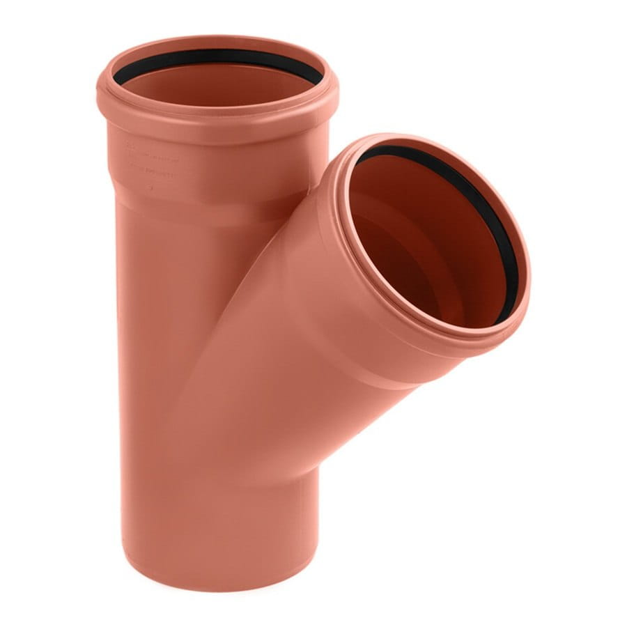 SVR-CV030961_1 Тройник наружной канализации Rozma 160x160мм 45° (CV030961)