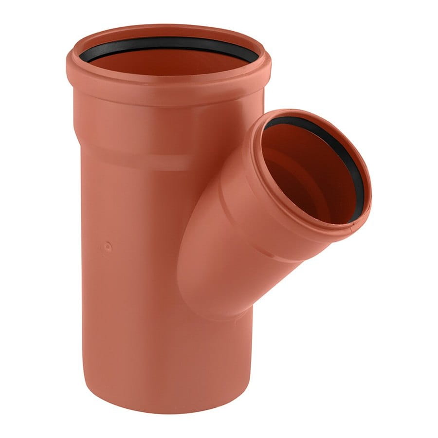 SVR-CV030962_1 Тройник наружной канализации Rozma 160x110мм 45° (CV030962)