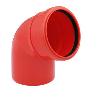 Колено наружной канализации Rozma 110 мм 67° (CV030981)