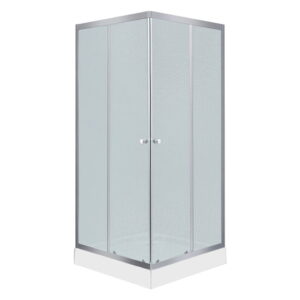 Душевая кабина Agua Elposo Q.S.F.D. 193x90x90 стекло 4 мм, с поддоном, сатин (CV031236)