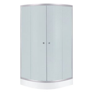 Душевая кабина Agua Cascad S.F.D. 193x80x80 стекло 4 мм, с поддоном, сатин (CV035435)