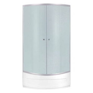 Душевая кабина Agua Cascad S.T.D. 188x90x90 стекло 4 мм, с поддоном, сатин (CV035440)