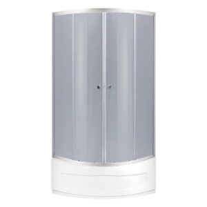 Душевая кабина Agua Cascad S.T.G. 188x90x90 стекло 4 мм, с поддоном, сатин (CV035441)