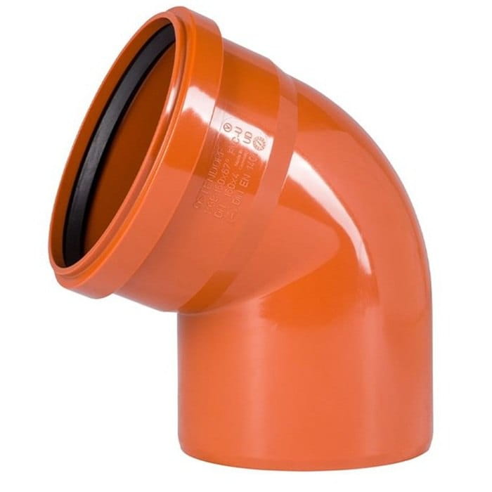 SW-70774_1 Колено наружной канализации Ostendorf 200 мм 67°
