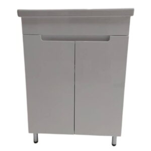 Тумба в ванную Kraft Татра Т1 под умывальник Cersanit Cersania 60, 810x565x280, напольная, белый