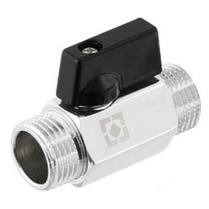 Шаровой кран мини Raftec 1/2″ НН прямой, латунь (98681)