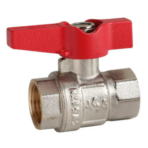 Шаровой кран ASG 1/2″ ВВ прямой, латунь (6552928)