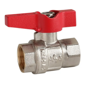 Шаровой кран ASG 1″ ВВ прямой, латунь (6552932)