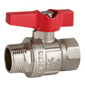 Шаровой кран ASG 3/4″ ВВ прямой, латунь (6552929)