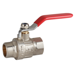 Шаровой кран ASG 1/2″ ВН прямой, латунь (6552933)