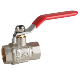 Шаровой кран ASG 1 1/4″ ВВ прямой, латунь (6552940)