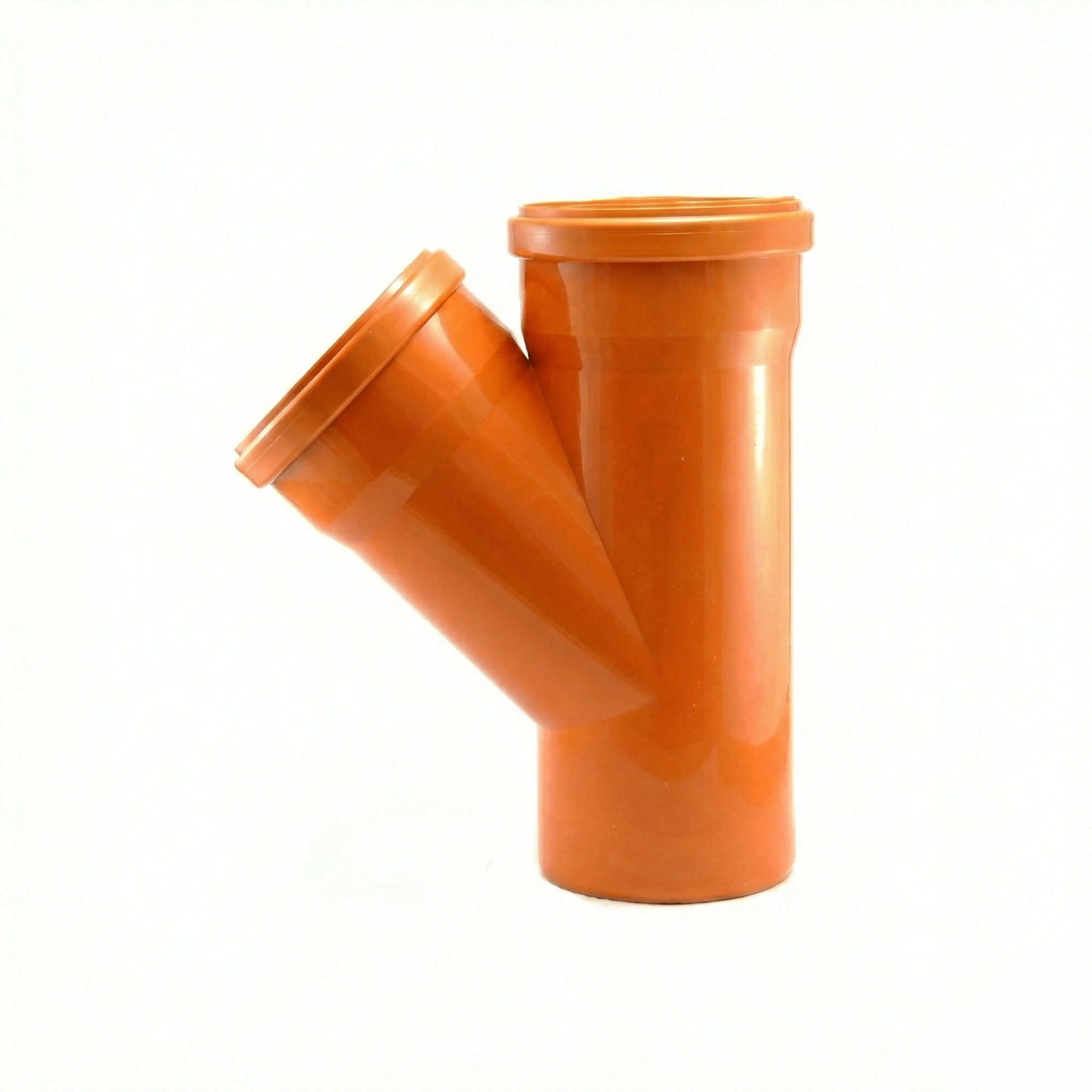 TAR-000007230_1 Тройник наружной канализации 110x110мм 45°