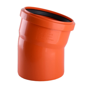 Колено наружной канализации SVK 110 мм 15°