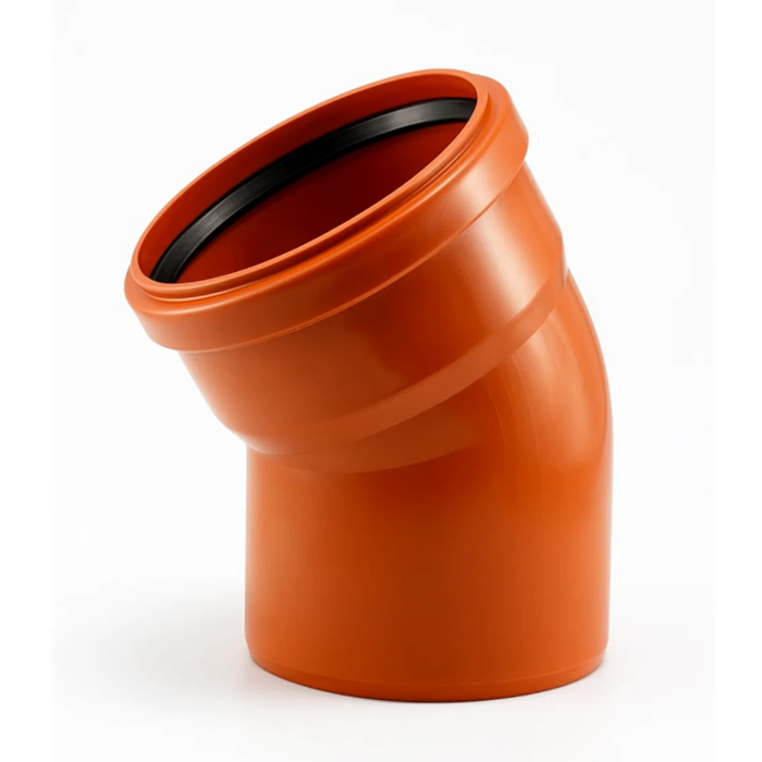 TU-24321_1 Колено наружной канализации SVK 110 мм 22°