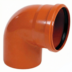 Колено наружной канализации SVK Alliance 110 мм 90°