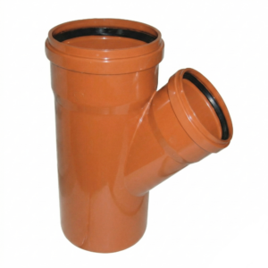 Тройник наружной канализации SVK 160x110мм 45°