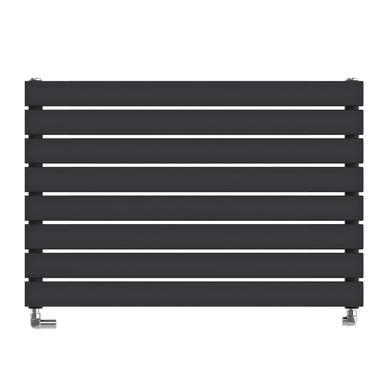 TU-24634_0 Дизайнерский радиатор IDEALE Vittoria H 12 544x800 горизонтальный, черный матовый