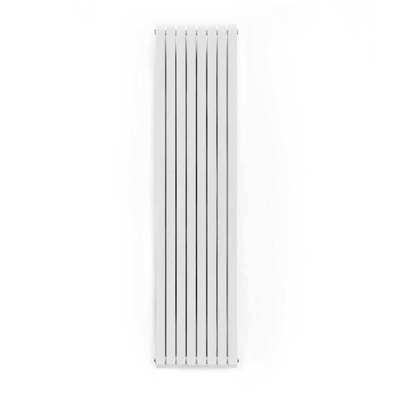 TU-26414_0 Дизайнерский радиатор IDEALE Jolanda 12 1800x472 вертикальный, белый матовый