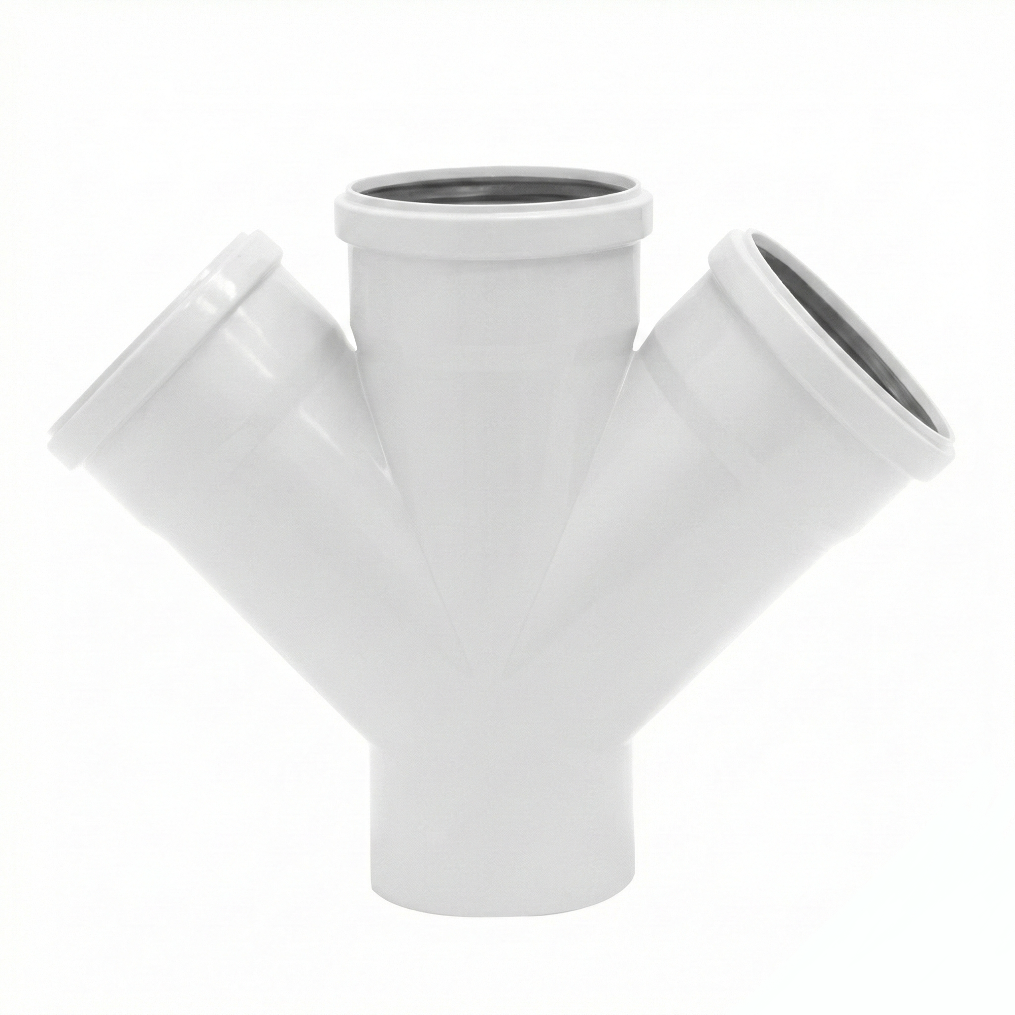 UIN-122964001_1 Крестовина одноплоскостная Rehau Raupiano Plus 110x110x110 мм 45° внутренняя