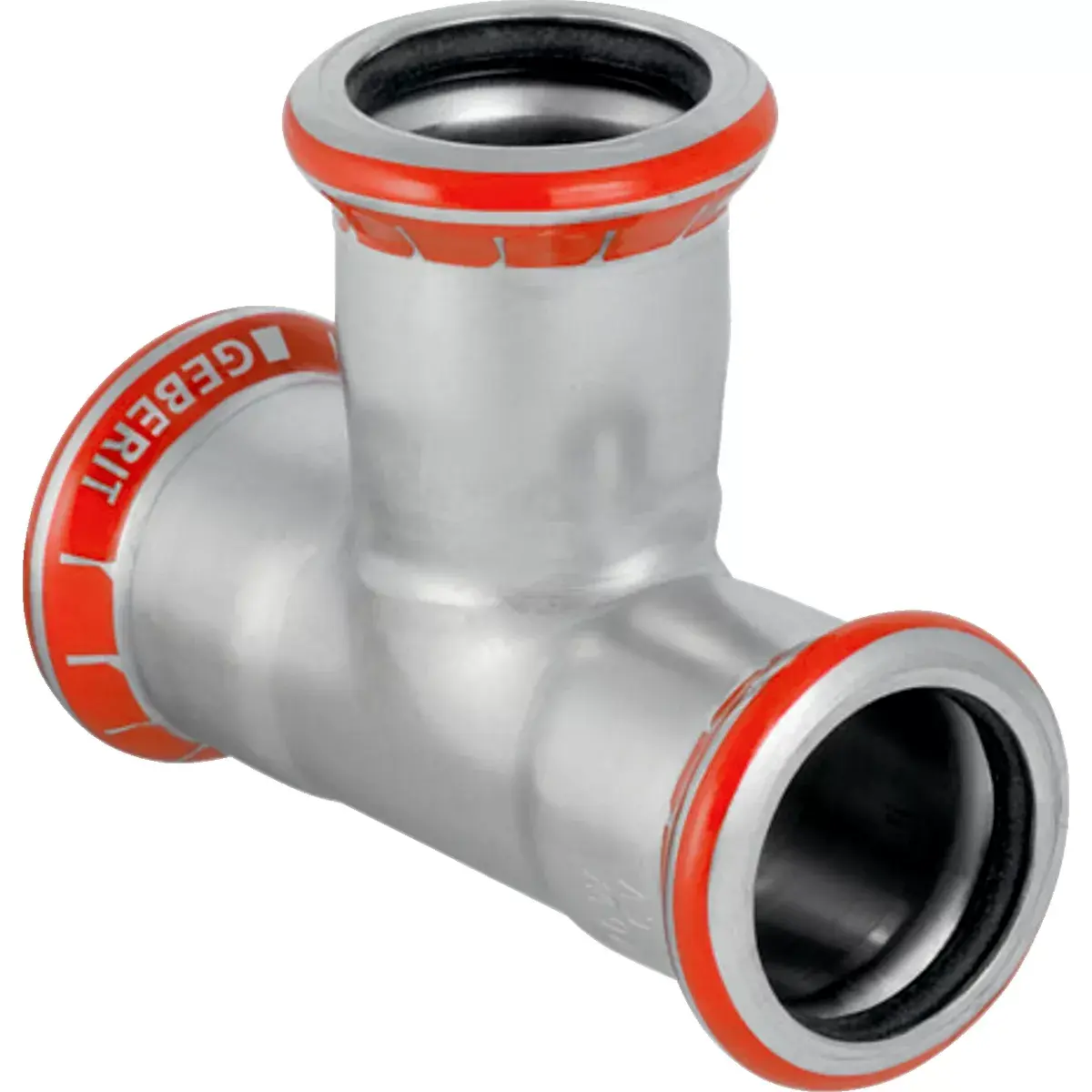 UIN-21006_1 Пресс-тройник Geberit Mapress d35 углеродистая сталь (21006)