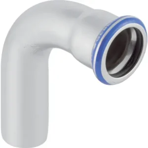 Пресс-колено Geberit Mapress d18 90° нержавеющая сталь, ниппельное (30303)