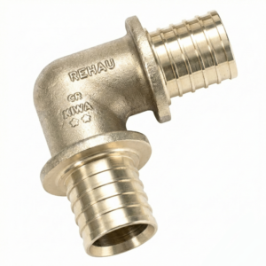 Уголок натяжной Rehau Rautitan RX+ d63 90° бронза (456308001)