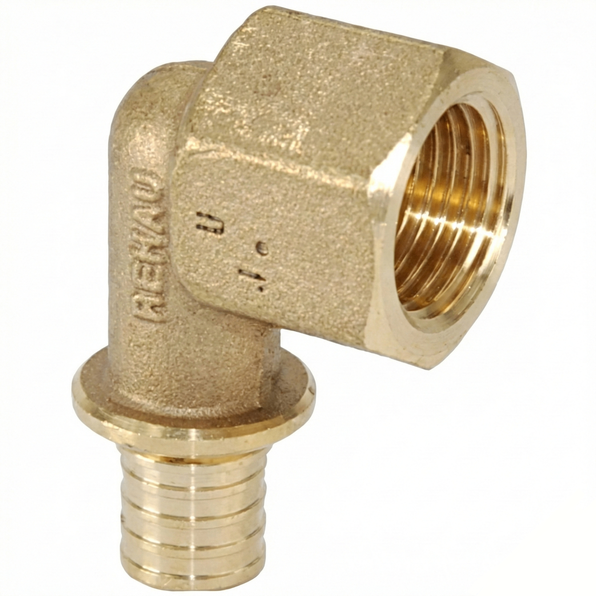 UIN-456353001_1 Уголок натяжной Rehau Rautitan RX+ d16x1/2" внутренний, бронза (456353001)