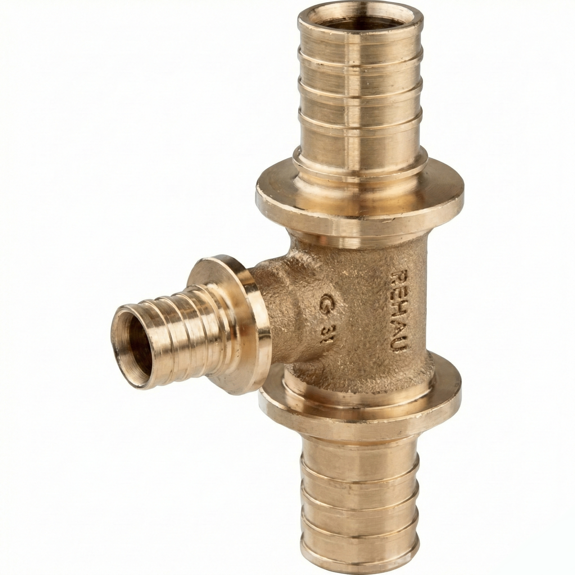 UIN-456399001_1 Тройник натяжной Rehau Rautitan RX+ d40x32x20 бронза (456399001)