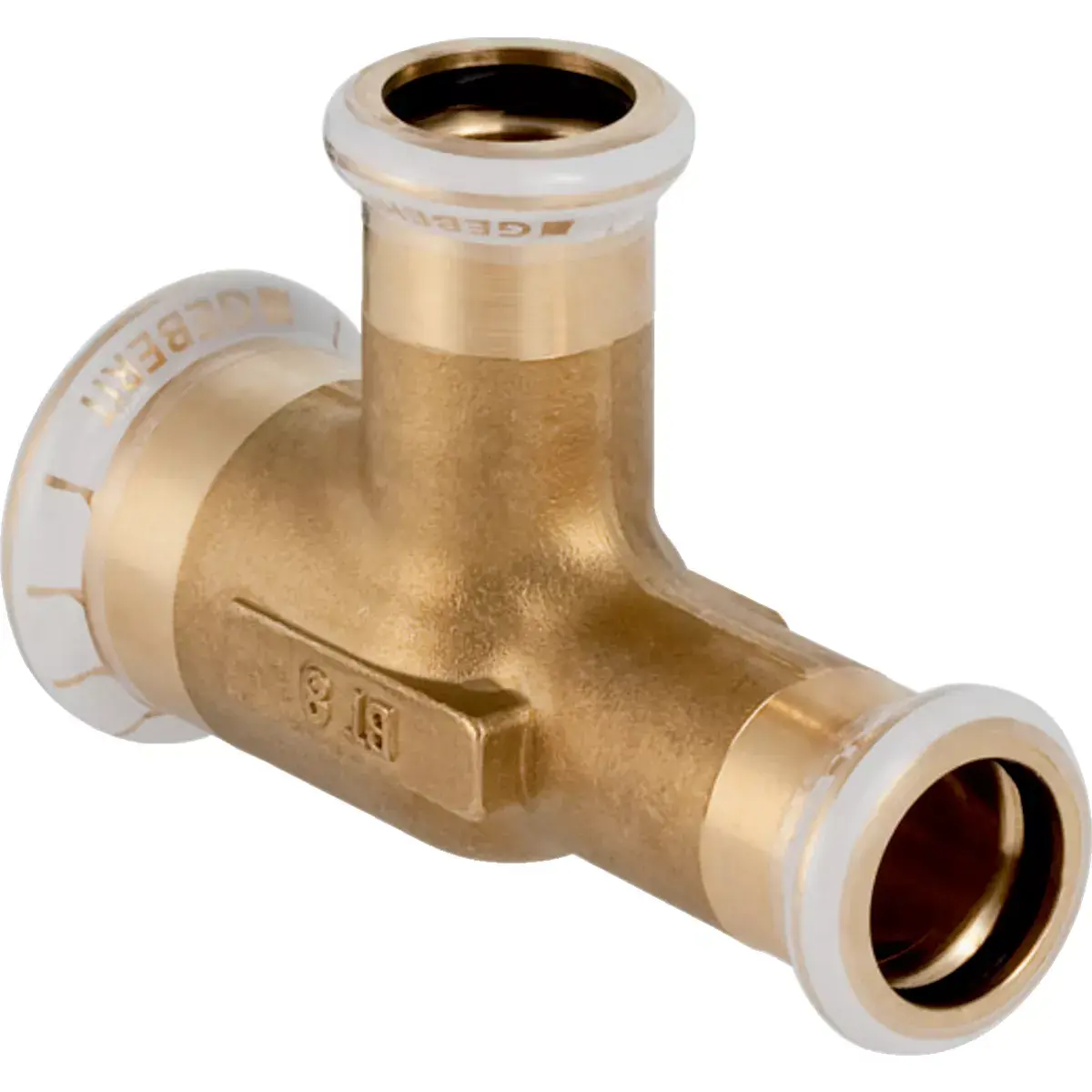 UIN-61194_1 Пресс-тройник Geberit Mapress d22x15x15 углеродистая сталь (61194)