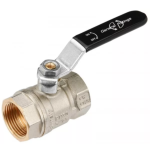 Шаровой кран General Fittings 1 1/4″ ВВ прямой, латунь (7S00L1N121200A)