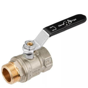 Шаровой кран General Fittings 1 1/2″ ВН прямой, латунь (7S00L2N141400A)