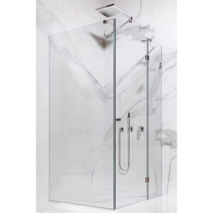 Душевая кабина Libarta Barcelona 200x100x80 стекло 8 мм, без поддона, хром