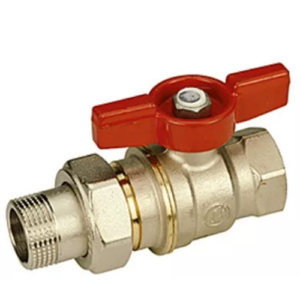 Кран с американкой Giacomini DADO 3/4″ ВН прямой, латунь (R919X005)