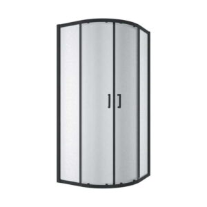 Душевая кабина Koller Pool Line Arc 195x90x90 стекло 6 мм, без поддона, черная (1440652504)