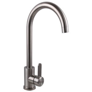 Смеситель для кухни Globus Lux Alpen SBT2-203S однорычажный, сталь