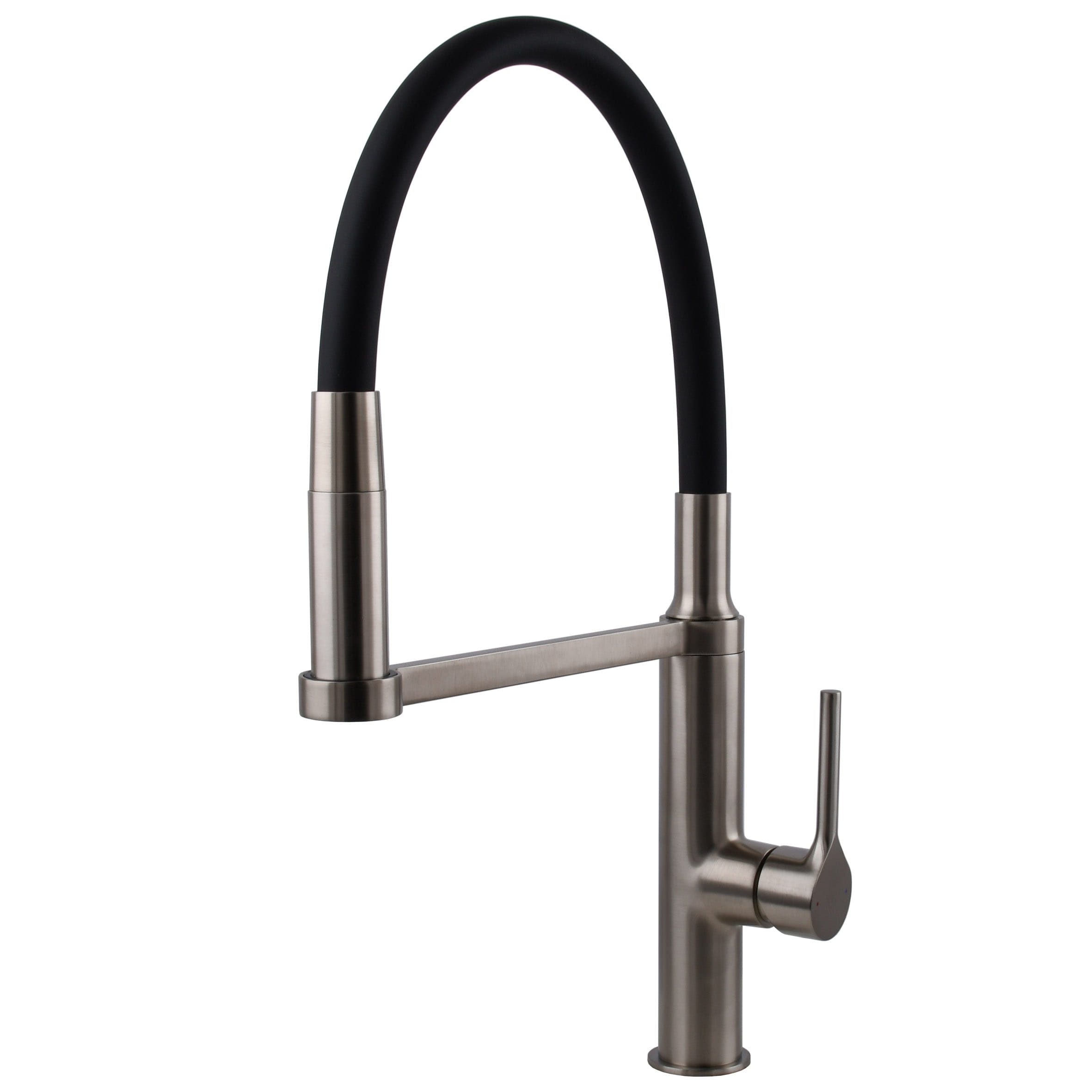 1 Смеситель для кухни TOPAZ Sardinia с гибким изливом, графит (TS 08401-H71-PVD-NB)