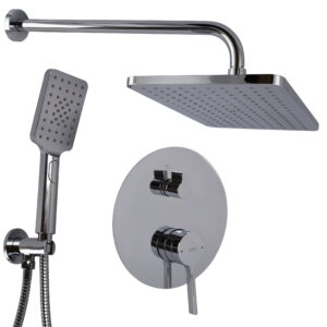 Душевая система TOPAZ Moderno cкрытого монтажа, латунь, хром (TMD-33205-H78A)