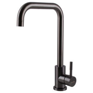 Смеситель для кухни EcoMIX Stella однорычажный, графит (STE-203L-GP)