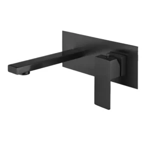 Смеситель для умывальника VBI Loreno однорычажный, черный матовый (VBI-050212BL)