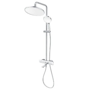 Душевая система Venta с изливом, латунь, хром (BSP677KC)