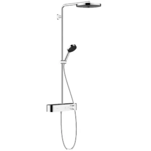Душевая система Hansgrohe Pulsify S Showerpipe 260 1jet 400 EcoSmart с термостатом, металл, хром (24221000)