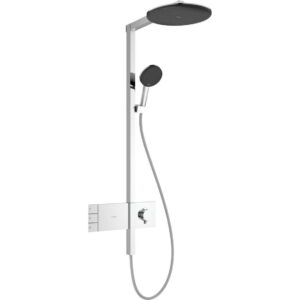 Душевая система Hansgrohe Raindance Alive S 300 2jet EcoSmart c ShowerSelect Comfort с термостатом, металл, хром (24596000)