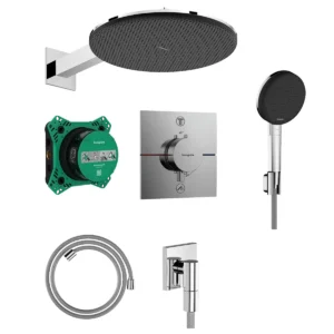 Душевая система Hansgrohe Raindance Alive S 300 1jet 6 в 1 с термостатом, металл, хром (24630000)